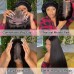 Straight 2x6 Lace Closure Wig Middle Part HD Transparent Lace Closure Affordable Price Human Hair Wigs